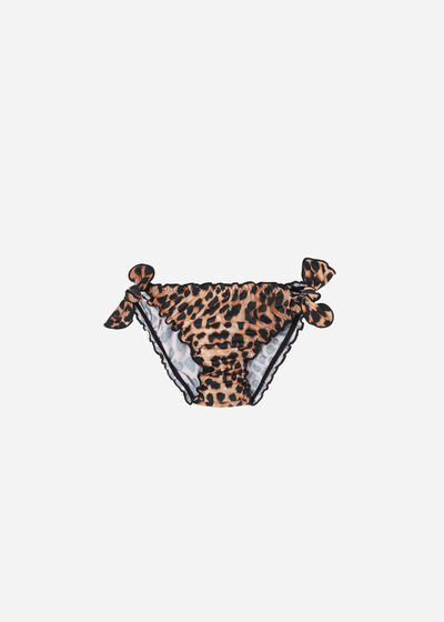 Girls’ Animal Print Swimsuit Bottom Bilbao