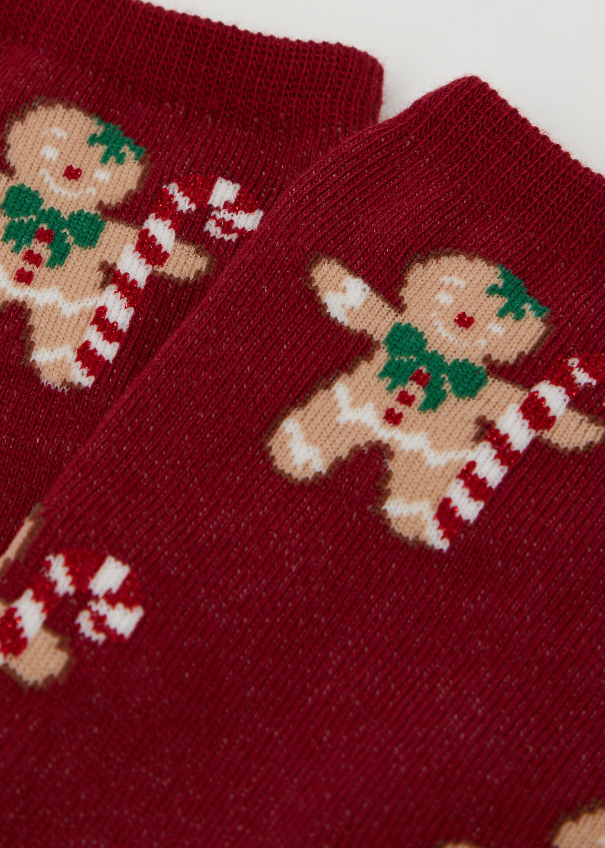 Christmas-Patterned Socks