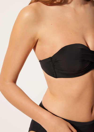Lightly Padded Bandeau Swimsuit Top Indonesia
