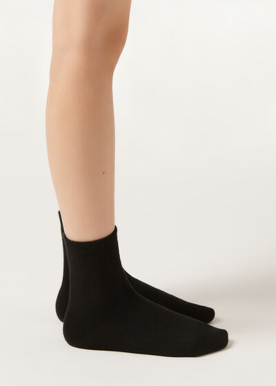 Children's Short Cotton Socks with Fresh Feet Breathable Material