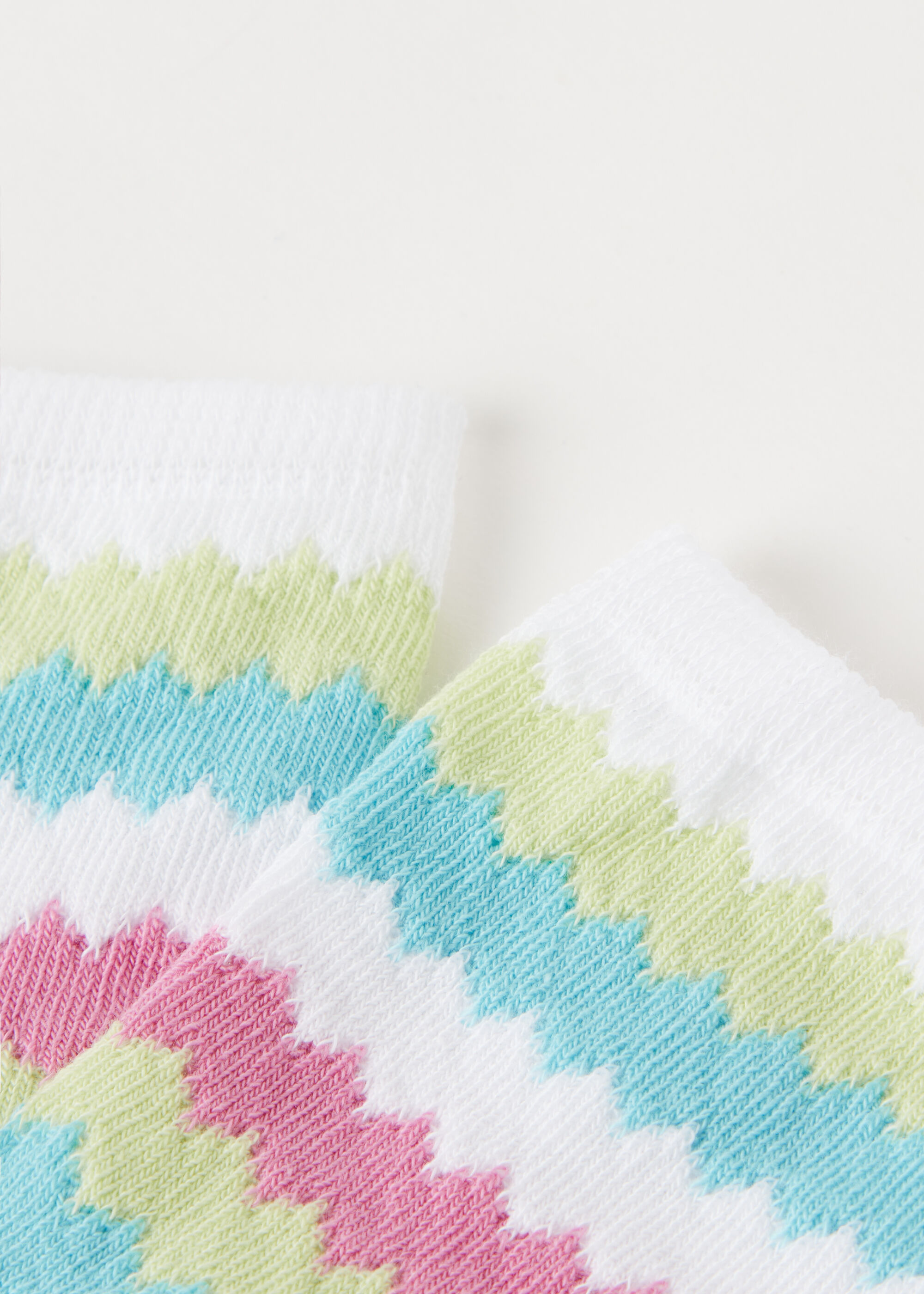 Striped Short Socks