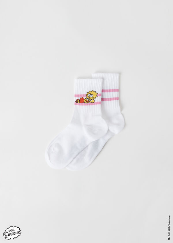 Kurze Sportsocken The Simpson für Kinder