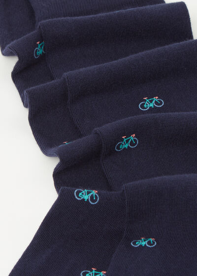Men’s All-Over-Patterned Long Socks