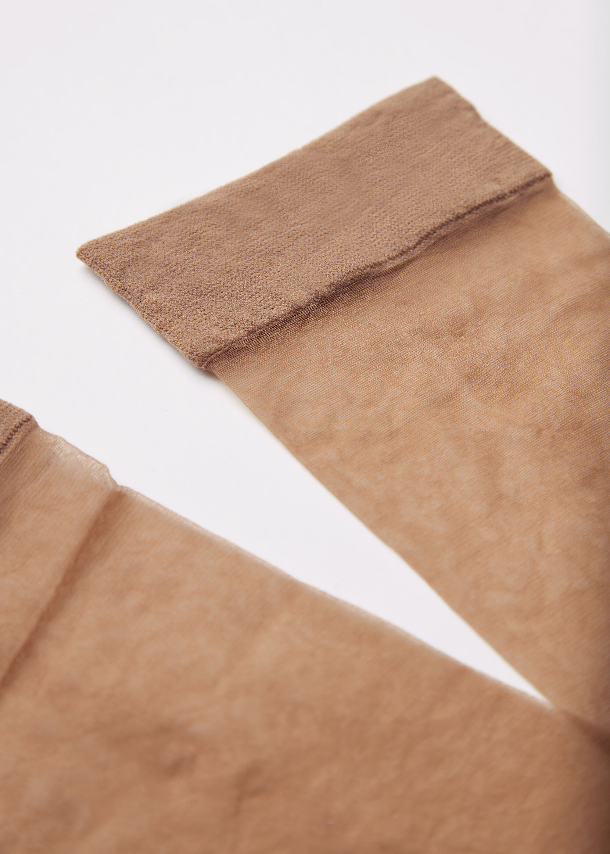 8 Denier Sheer Comfort Cuff Knee-Highs
