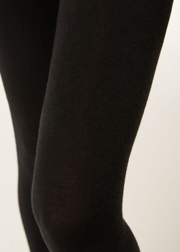 Girls&rsquo; Soft Tights with Cashmere
