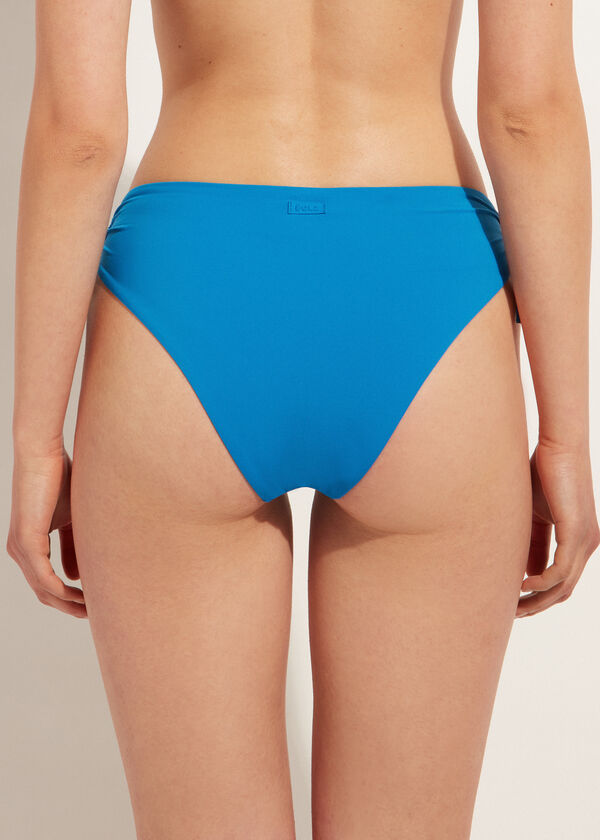 Drawstring High-Waisted Bikini Bottoms Indonesia ECO