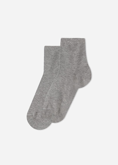 Children's Short Cotton Socks with Fresh Feet Breathable Material