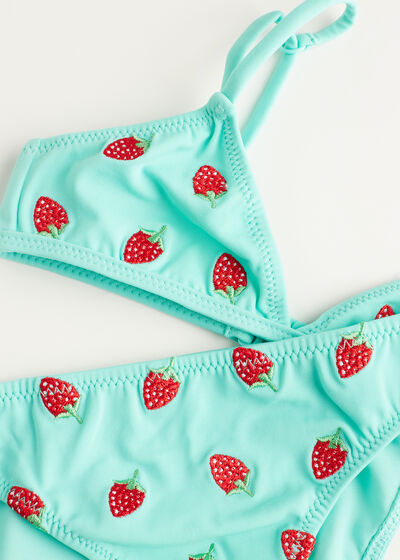 Girls’ Strawberry Two-Piece Swimsuit Elsa