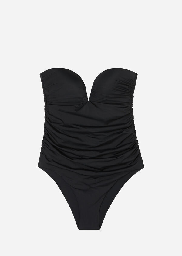 Sweetheart Neckline Swimsuit Dallas