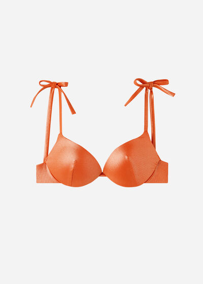 Graduated Padded Push-Up Bikini Top Antigua