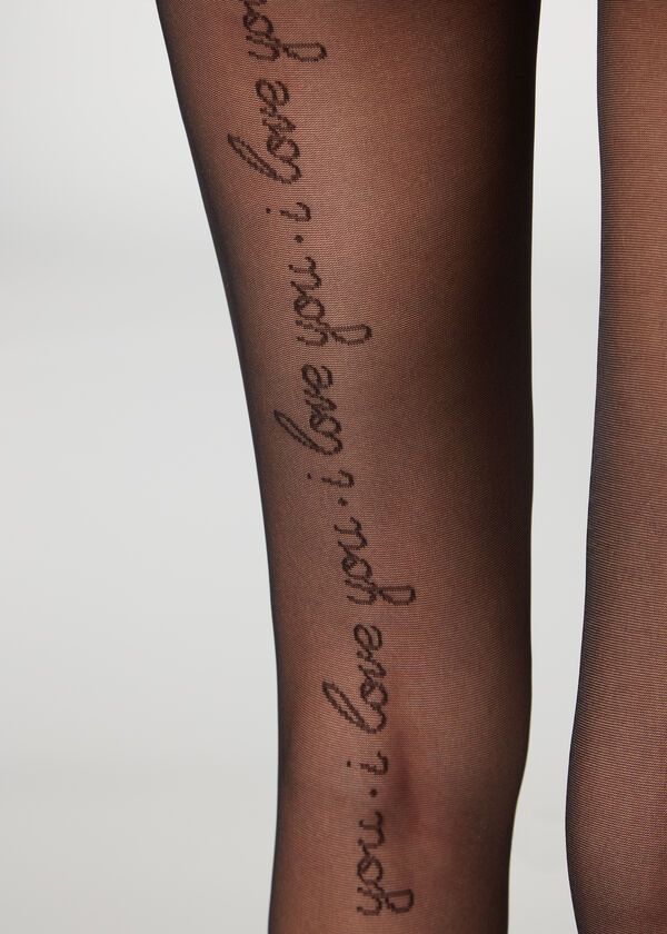 Calzedonia - Do you #FeelRomantic today? Wear our Love Tights