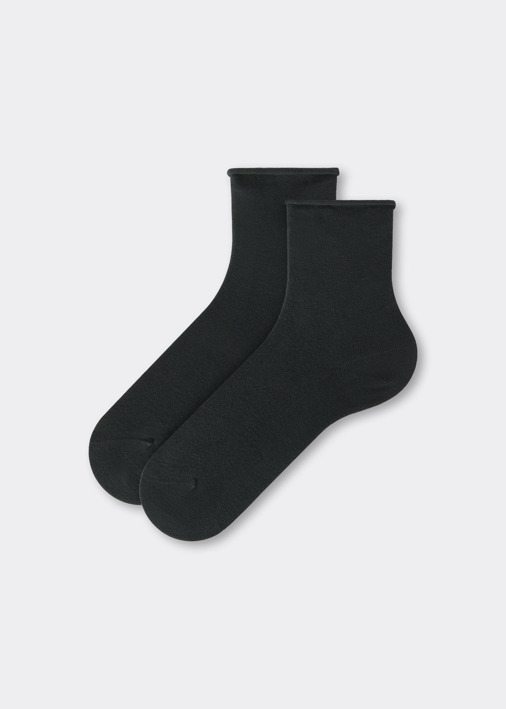 Krátké Bavlněné Ponožky bez Gumičky