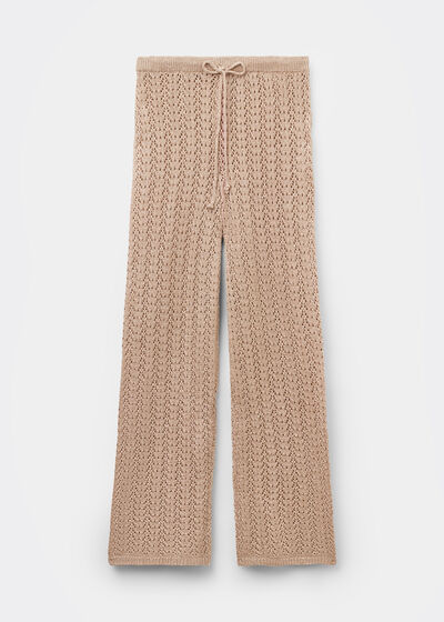 Lange Broek van Haakwerk Lamè