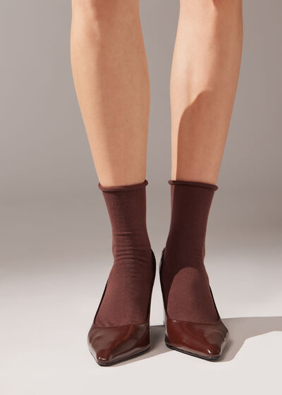 Non-Elastic Cotton Ankle Socks