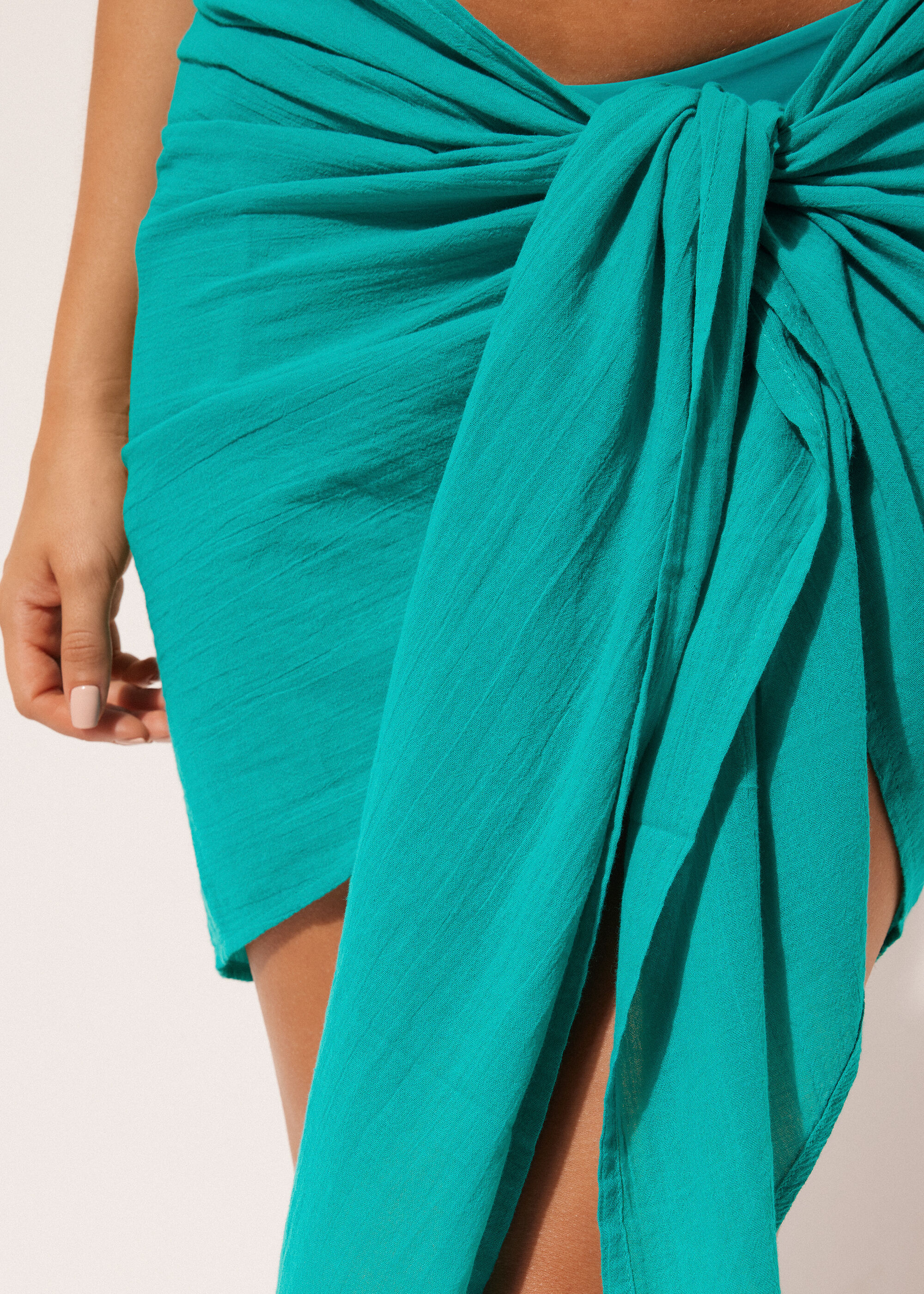 Short Cotton Sarong