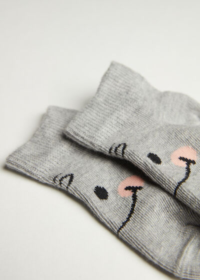 Kratke čarape za bebe s uzorkom Smiley®