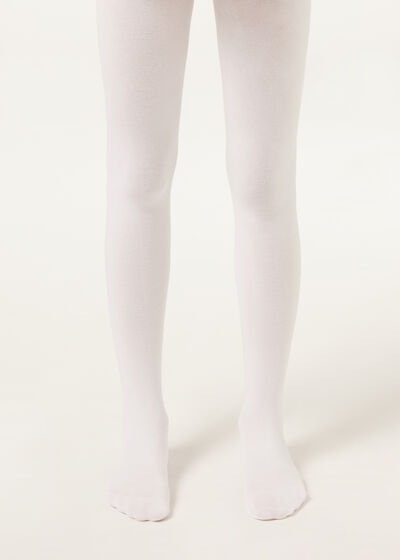 Girls&rsquo; Soft Tights with Cashmere