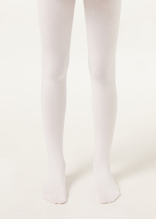Girls&rsquo; Soft Tights with Cashmere