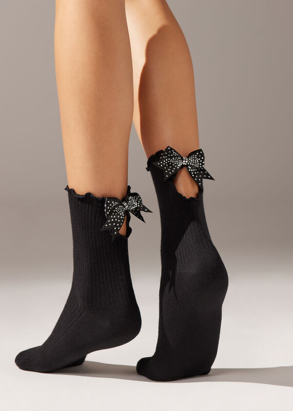 Bow Short Socks
