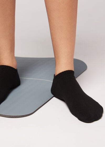 Neviditelné unisexové bavlněné sportovní ponožky
