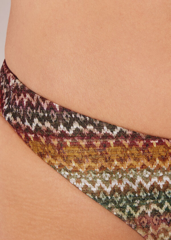 Brazilian Bikini Bottoms Elegant Ethnic