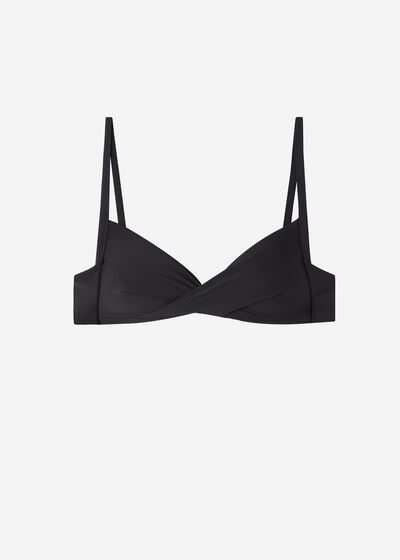 Bikini Triangolo Imbottito Graduato con Incrocio Indonesia