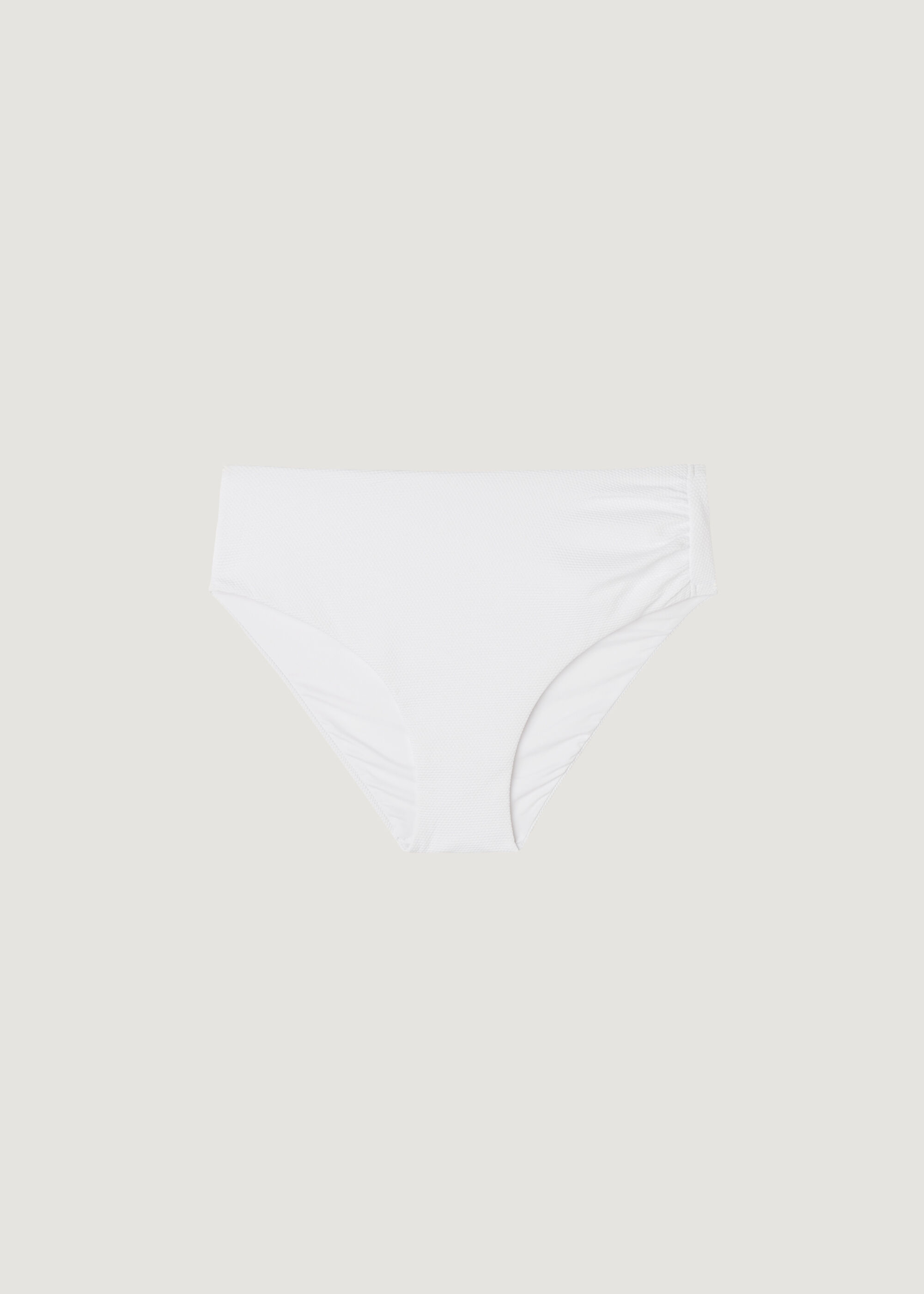 Bas de maillot taille haute gainant Classic Piquet