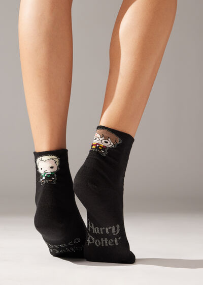 Calcetines Cortos Harry Potter con Glitter