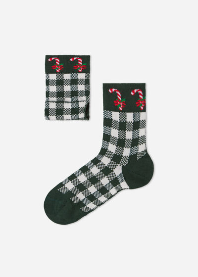 Kids’ Christmas Series Short Socks