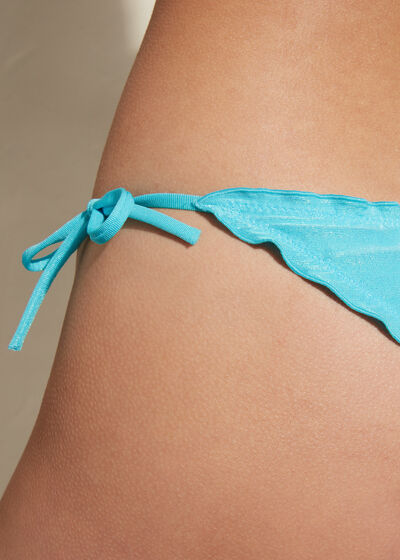 Brazilian-Bikinihose mit schmalen Bändchen Formentera