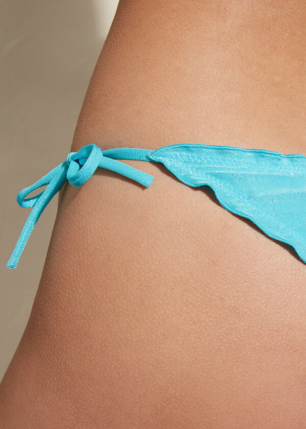 Tie Brazilian Bikini Bottoms Formentera