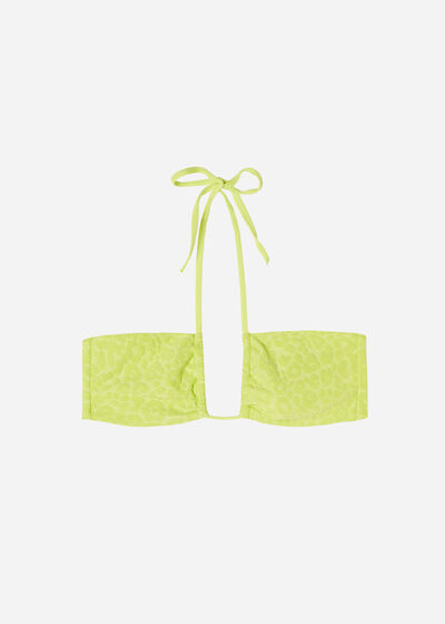 Drawstring Bandeau Swimsuit Top Bangkok