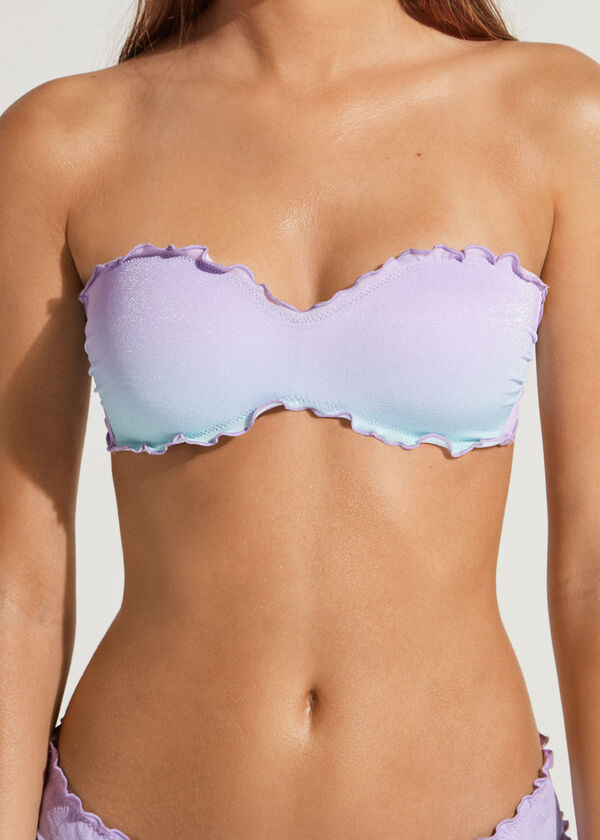 Padded Bandeau Bikini Top Madrid