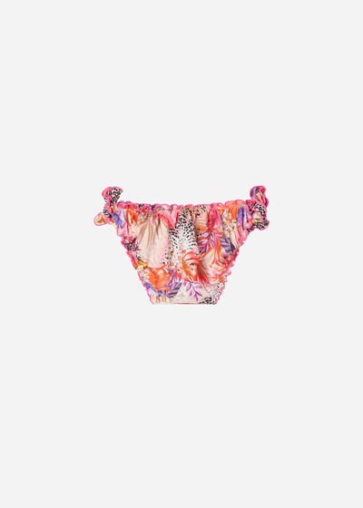 Bikini Bottoms Girls’ Wild Foliage