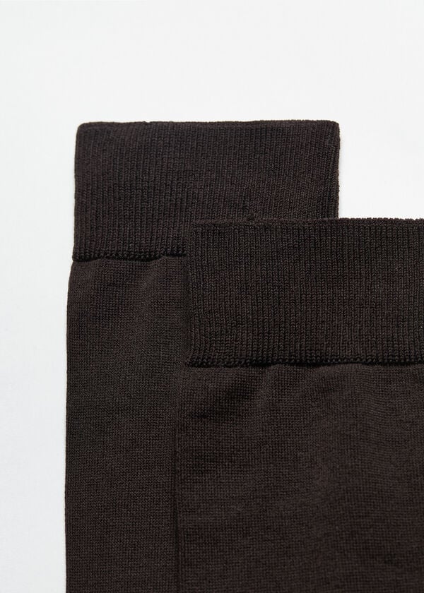 Długie skarpety męskie z elastycznej bawełny