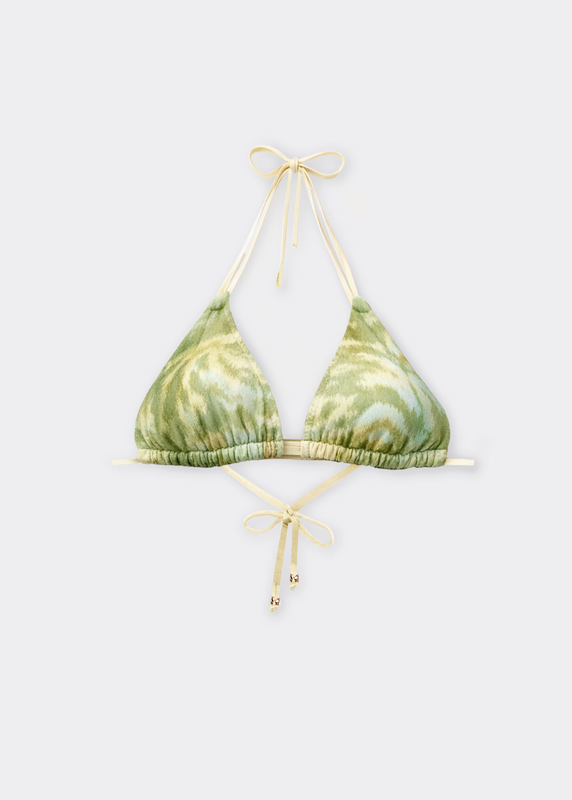 Triangle Bikini Blurred Palms