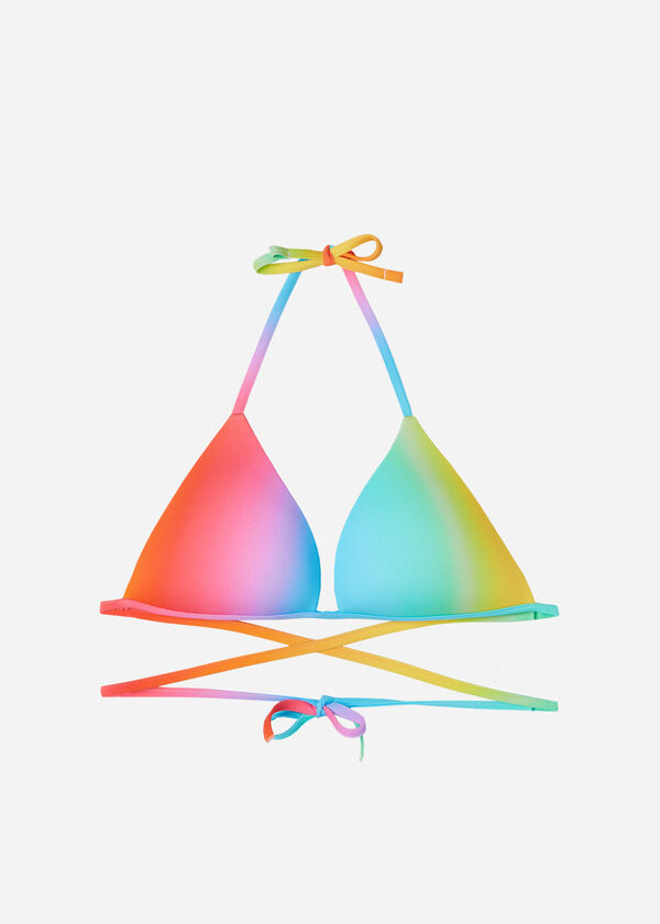 Barcelona Padded Triangle Bikini Top