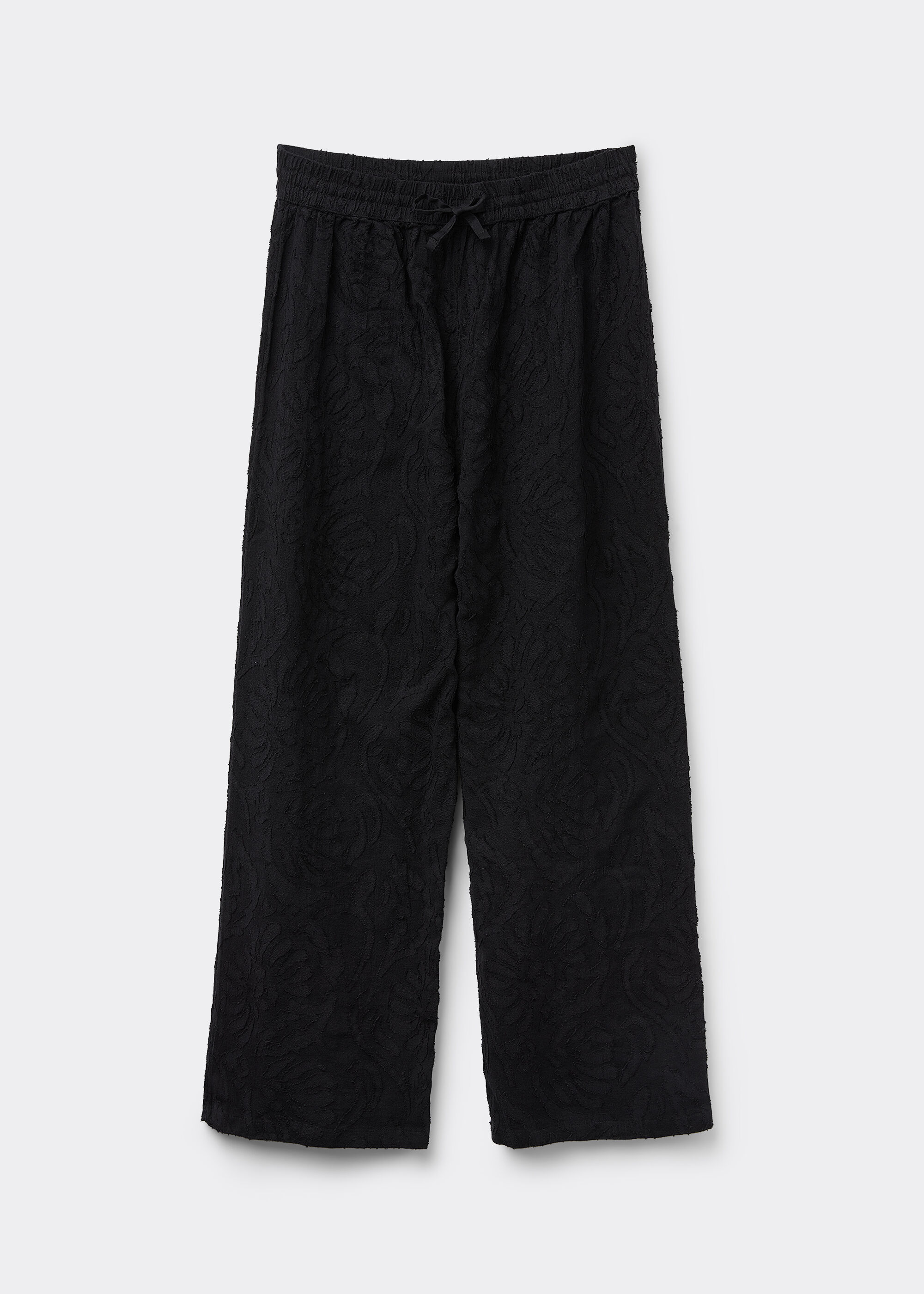 Pantaloni a Palazzo Jacquard