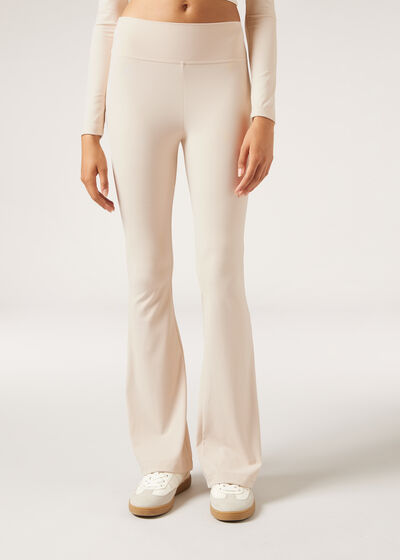 First Class Soft Touch Flared Trousers