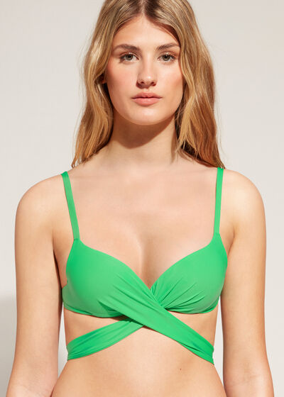 Graduated Padded Push-Up Bikini Top Indonesia