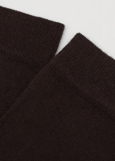 Long Satin Cotton Socks