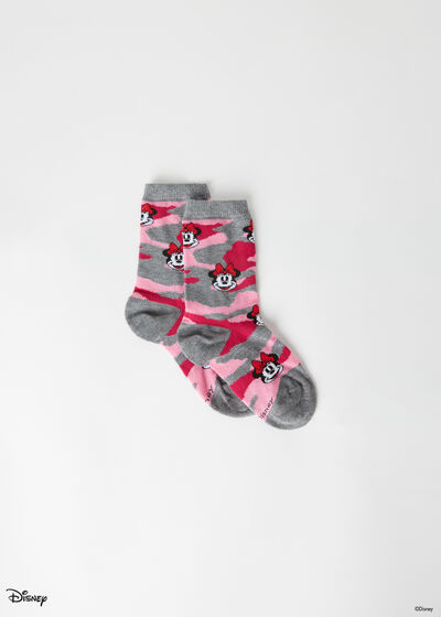 Kurze Socken mit Disney Allover-Muster für Kinder