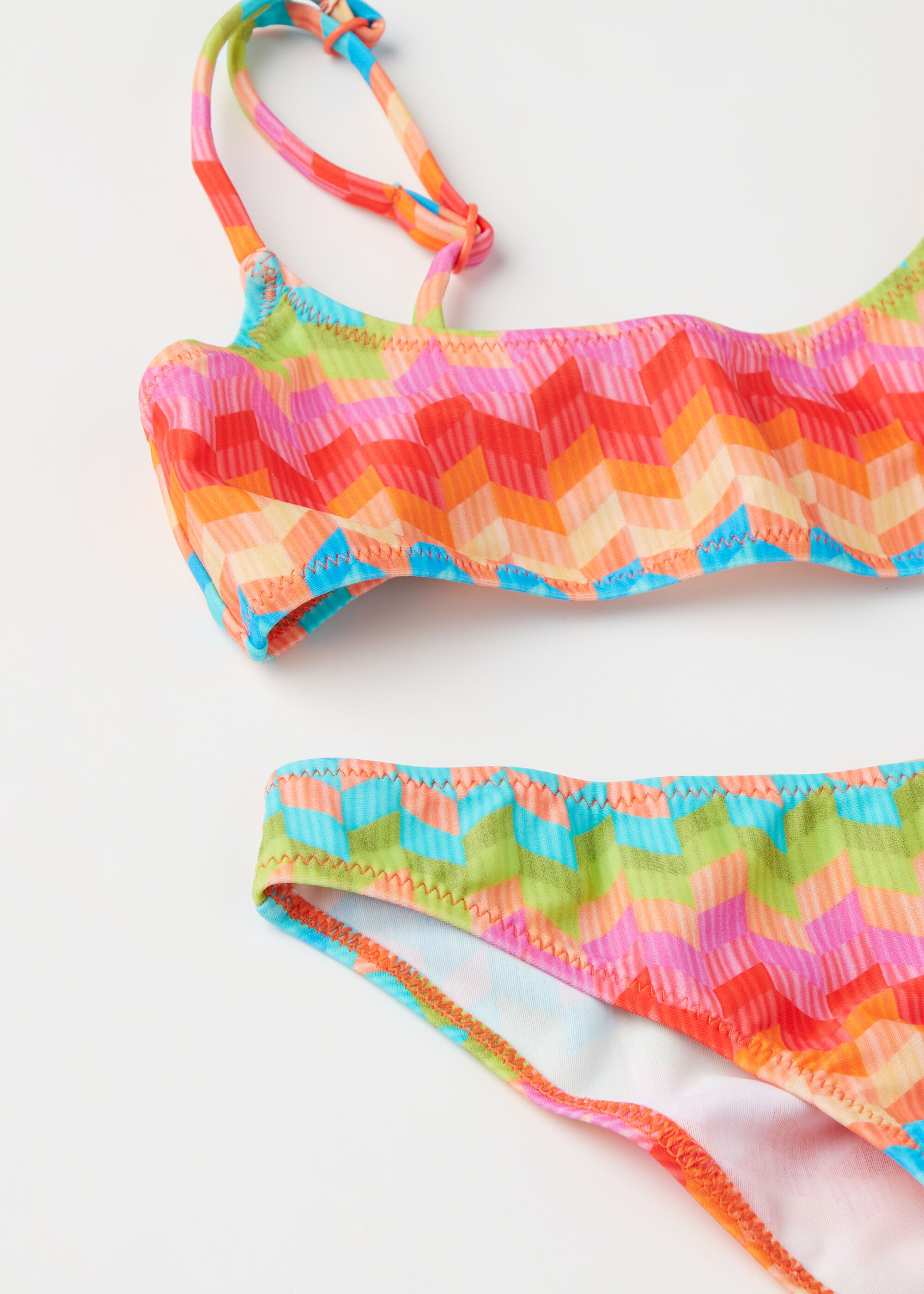 Bikini Dos Piezas Niña Rainbow