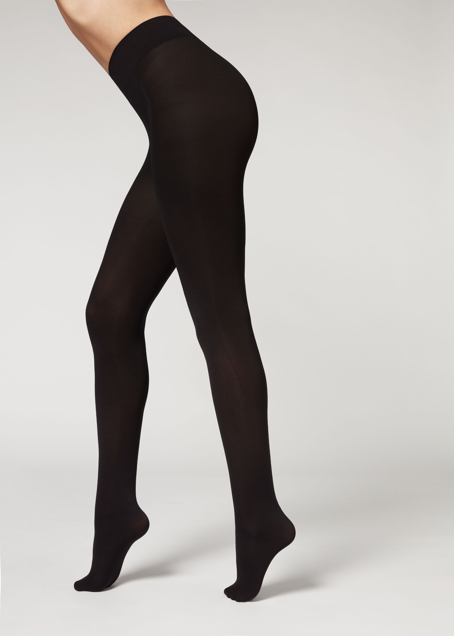 Microfibre Collant Opaque 100 Deniers Effet Toucher Doux
