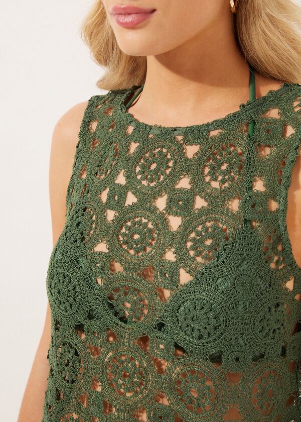 Geometric Crochet Top
