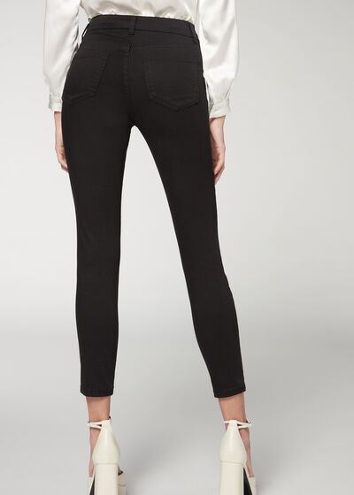 Super skinny džínsy s vysokým pásom Super Flex Denim