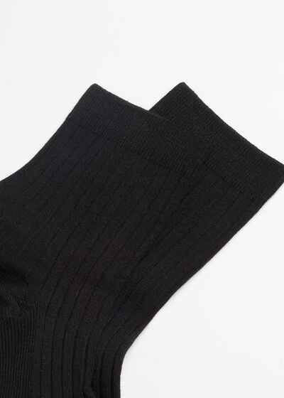Short Socks with Cashmere