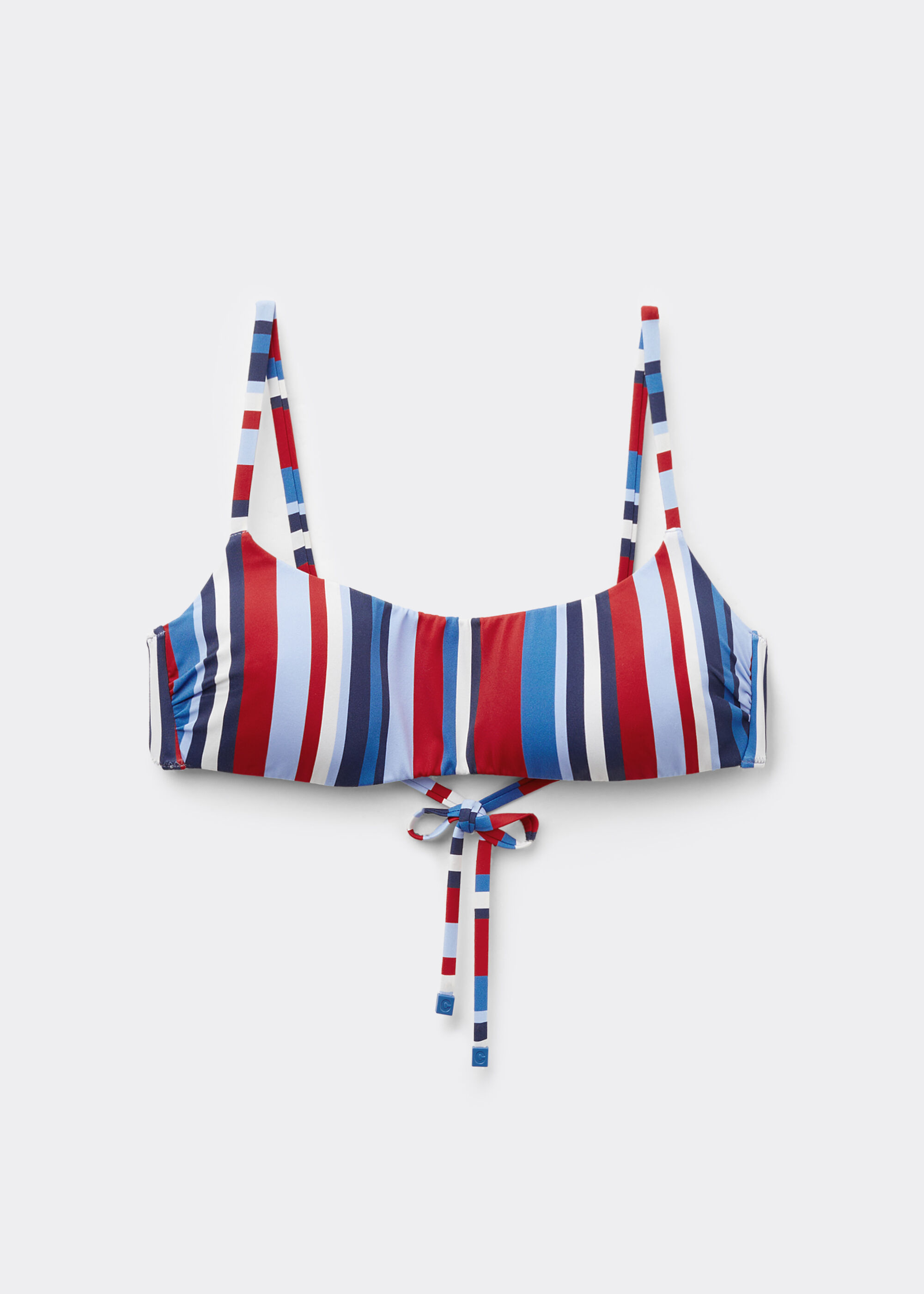 Tílkový top k plavkám Nautical Stripes
