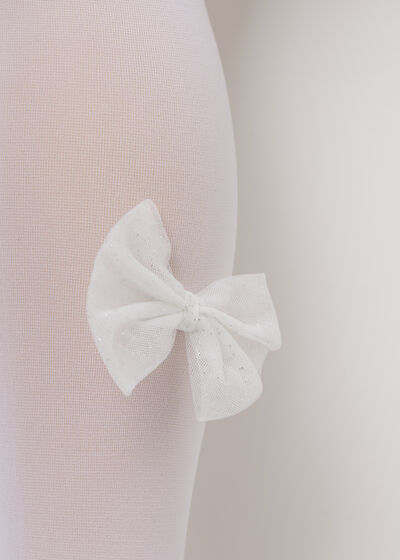Girls’ Bow Tights