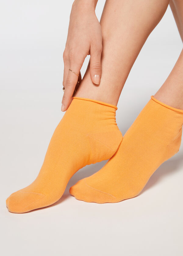 Cotton Bandless Short Socks